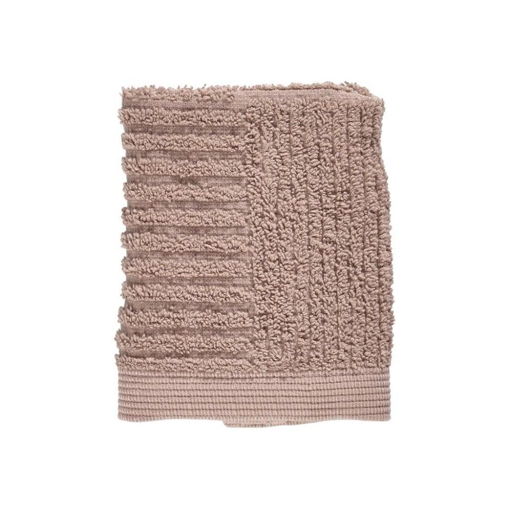 Béžový uterák zo 100% bavlny na tvár Zone Classic, 30 × 30 cm - Bonami.sk