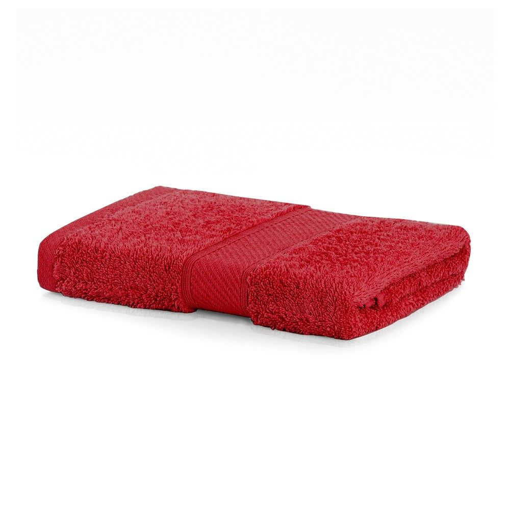 Červený uterák DecoKing Bamby, 50 × 100 cm - Bonami.sk