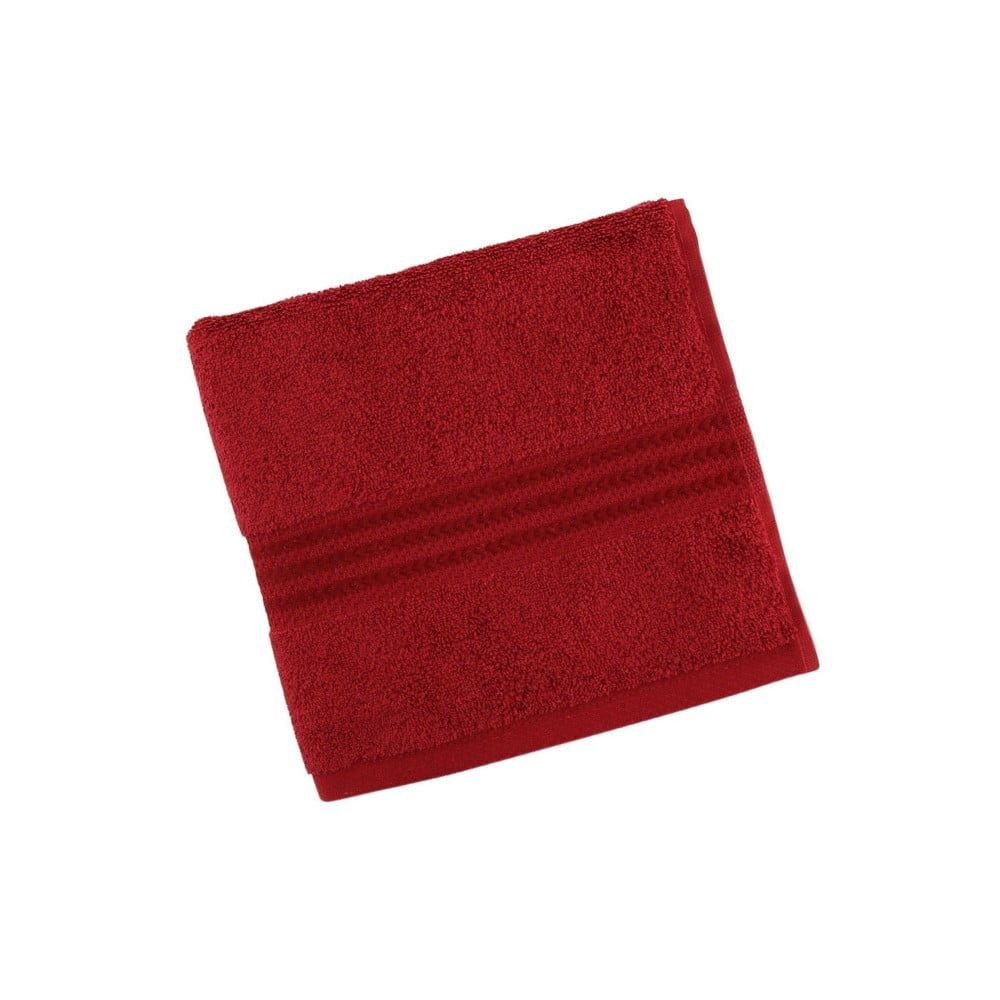 Červený uterák z čistej bavlny Sunny, 50 x 90 cm - Bonami.sk