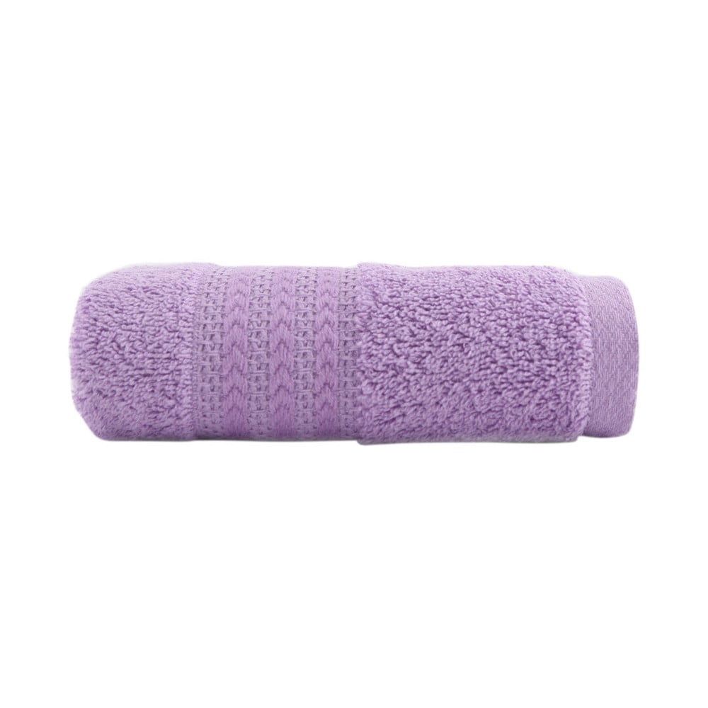 Fialový uterák z čistej bavlny Sunny, 30 × 50 cm - Bonami.sk