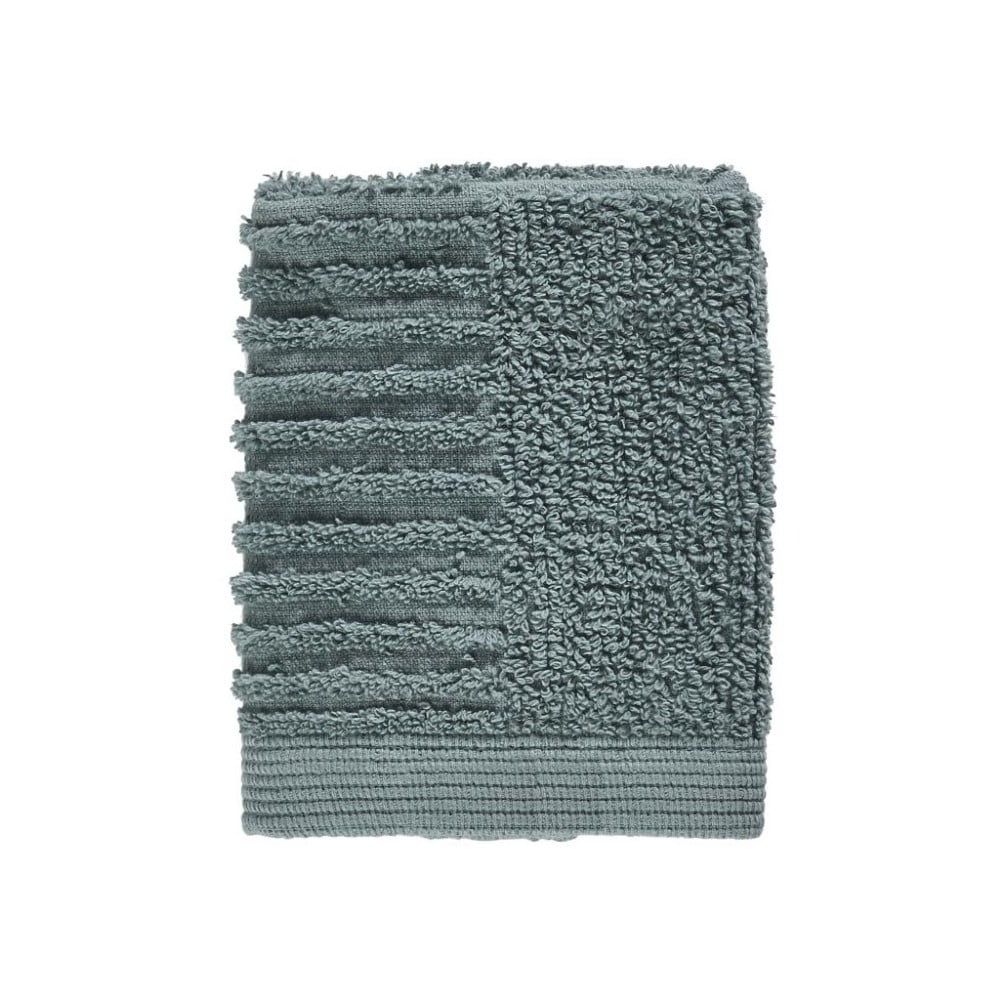 Petrolejovozelený uterák zo 100% bavlny na tvár Zone Classic Petrol Green, 30 × 30 cm - Bonami.sk