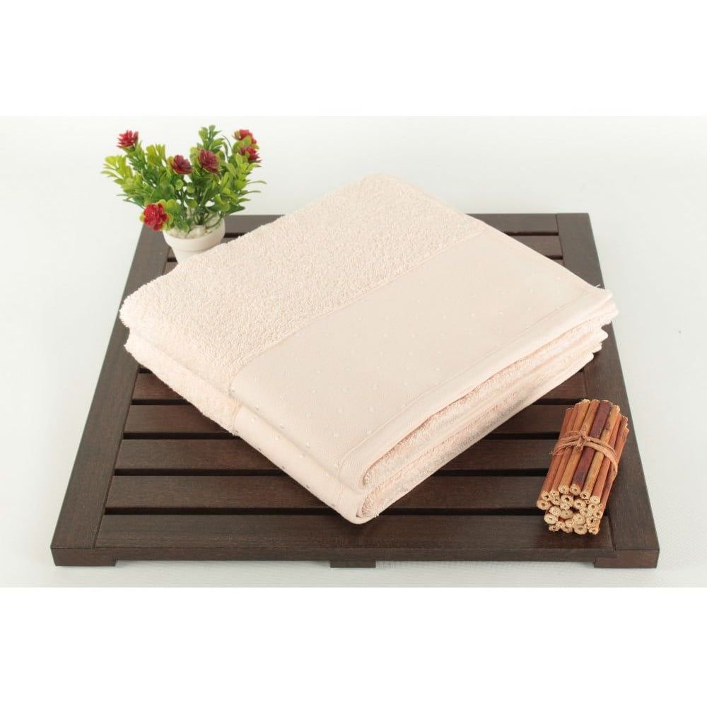Sada 2 púdrovoružových uterákov zo 100% bavlny Patricia, 50 × 90 cm - Bonami.sk