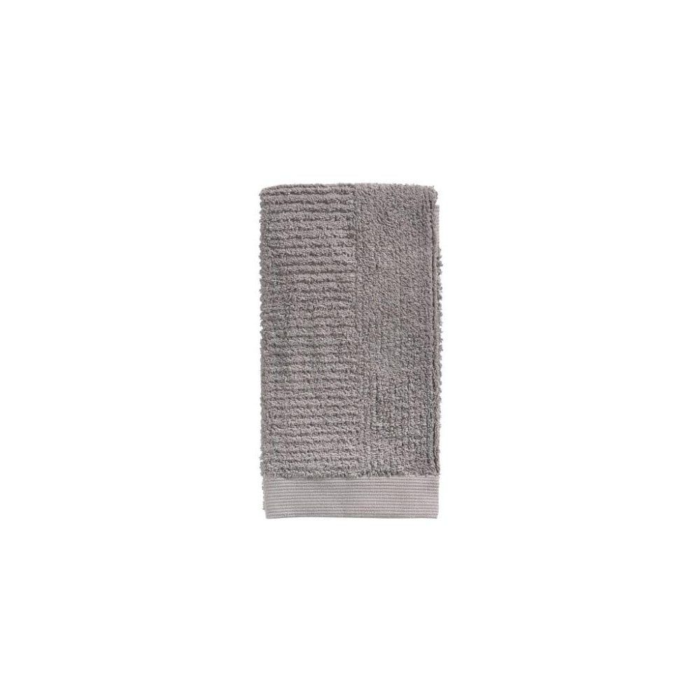 Sivohnedý bavlnený uterák Zone Classic, 50 × 100 cm - Bonami.sk