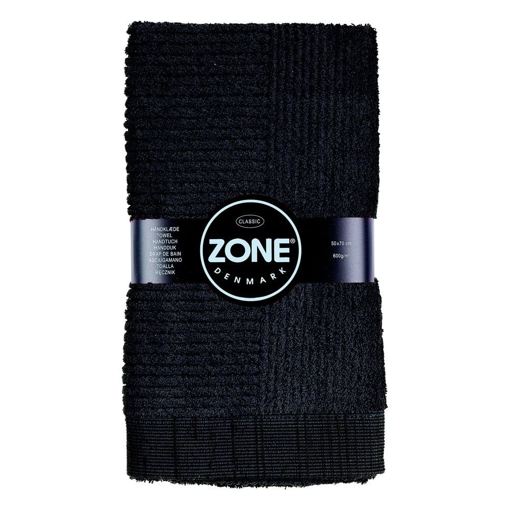 Čierny uterák Zone Classic, 50 × 70 cm - Bonami.sk