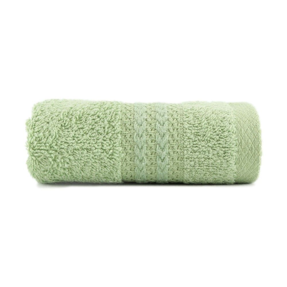 Zelený uterák z čistej bavlny Sunny, 30 × 50 cm - Bonami.sk