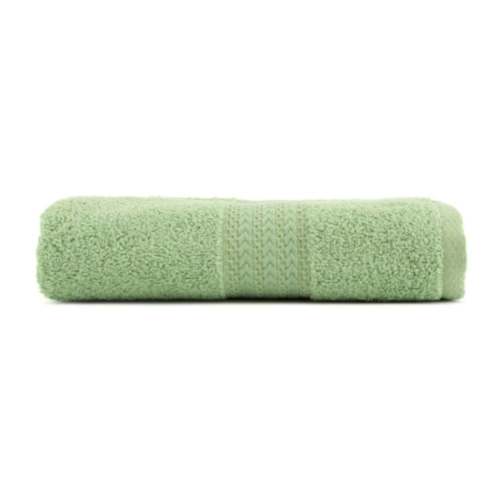Zelený uterák z čistej bavlny Sunny, 70 × 140 cm - Bonami.sk