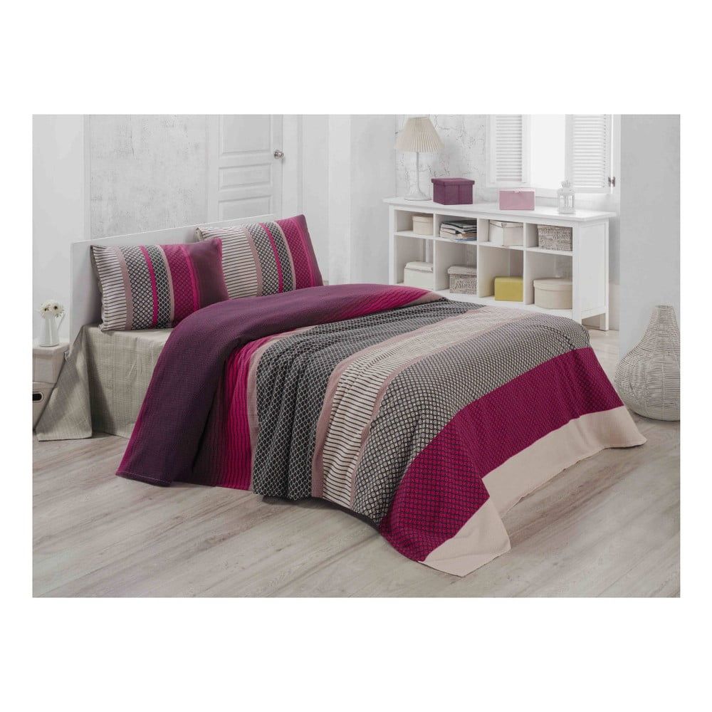 Ľahká bavlnená prikrývka cez posteľ Carro Mundo, 140 × 200 cm - Bonami.sk