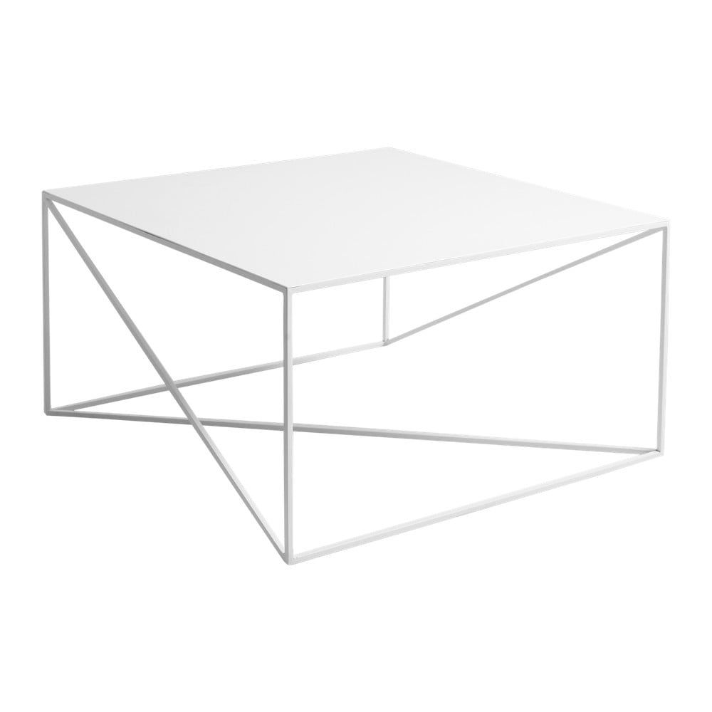 Biely konferenčný stolík Custom Form Memo, 100 × 100 cm - Bonami.sk