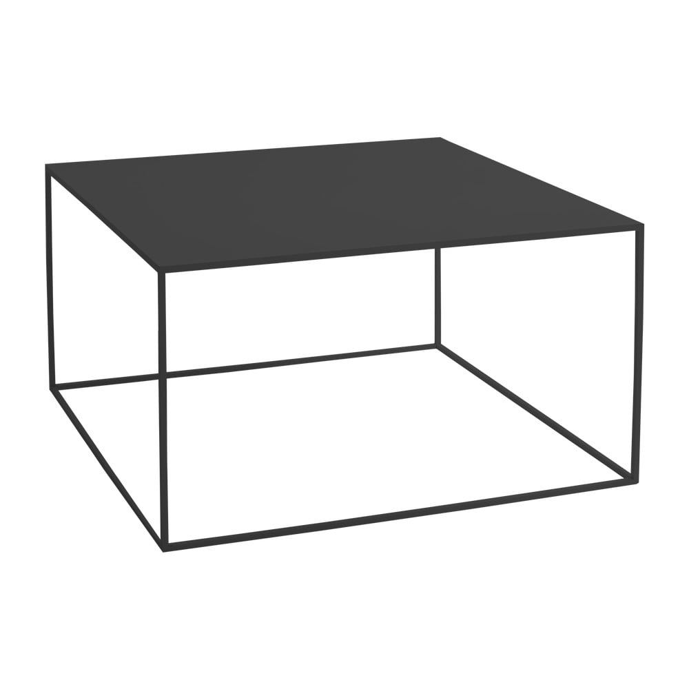 Čierny konferenčný stolík Custom Form Tensio, 80 × 80 cm - Bonami.sk
