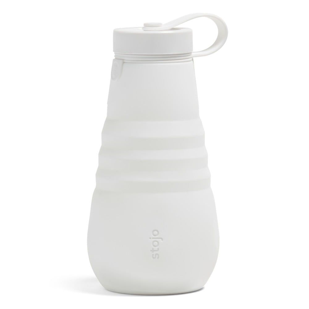 Biela skladacia fľaša Stojo Bottle Quartz, 590 ml - Bonami.sk