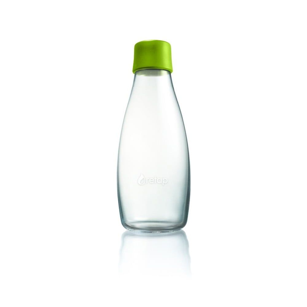 Zelená sklenená fľaša ReTap s doživotnou zárukou, 500 ml - Bonami.sk