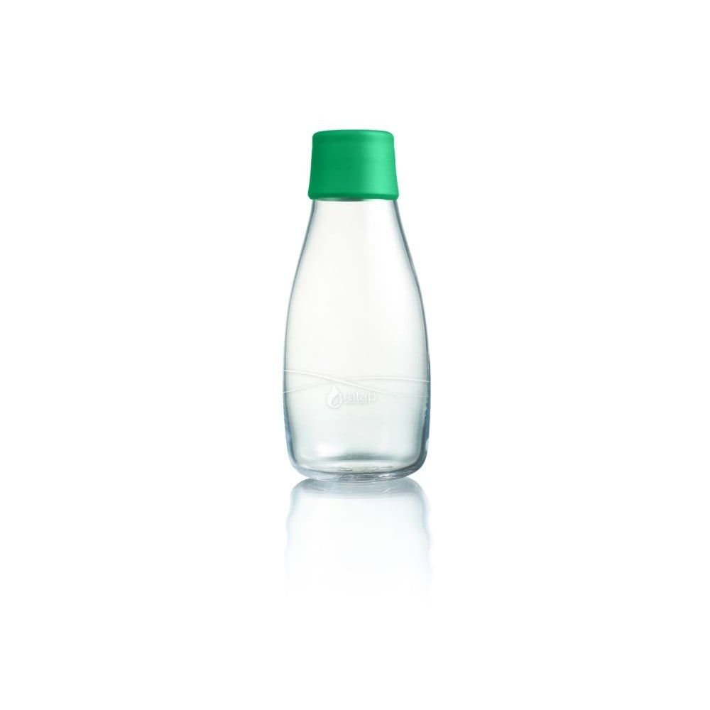 Sýtozelená sklenená fľaša ReTap s doživotnou zárukou, 300 ml - Bonami.sk