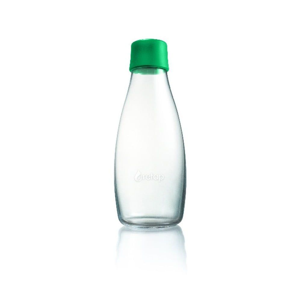 Sýtozelená sklenená fľaša ReTap s doživotnou zárukou, 500 ml - Bonami.sk