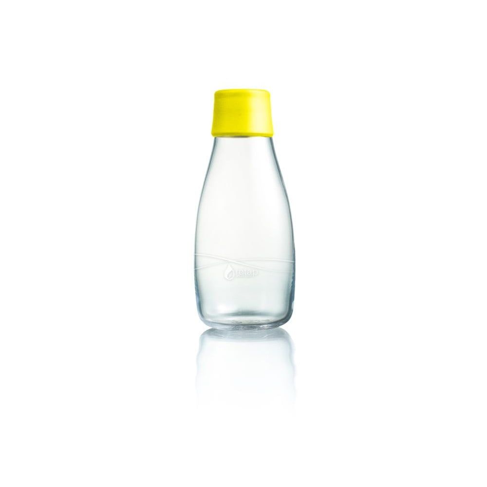 Žltá sklenená fľaša ReTap s doživotnou zárukou, 300 ml - Bonami.sk