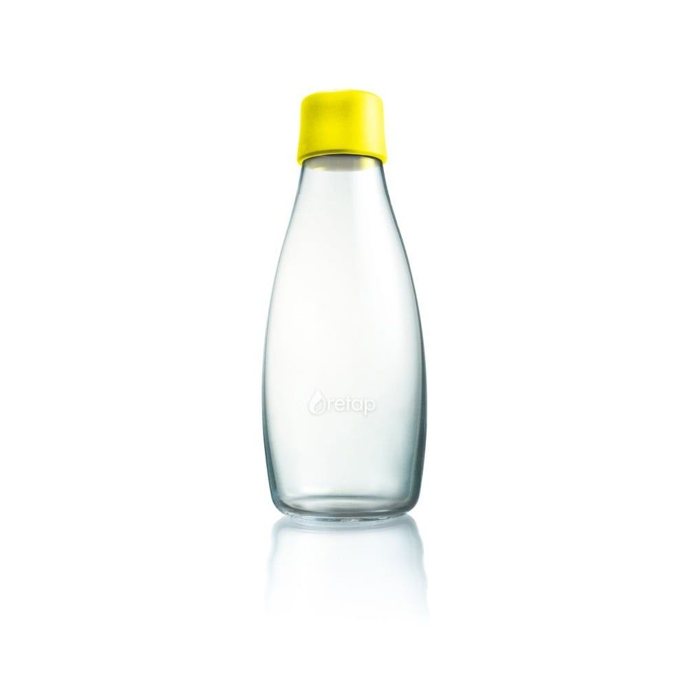Limetková sklenená fľaša ReTap s doživotnou zárukou, 300 ml - Bonami.sk