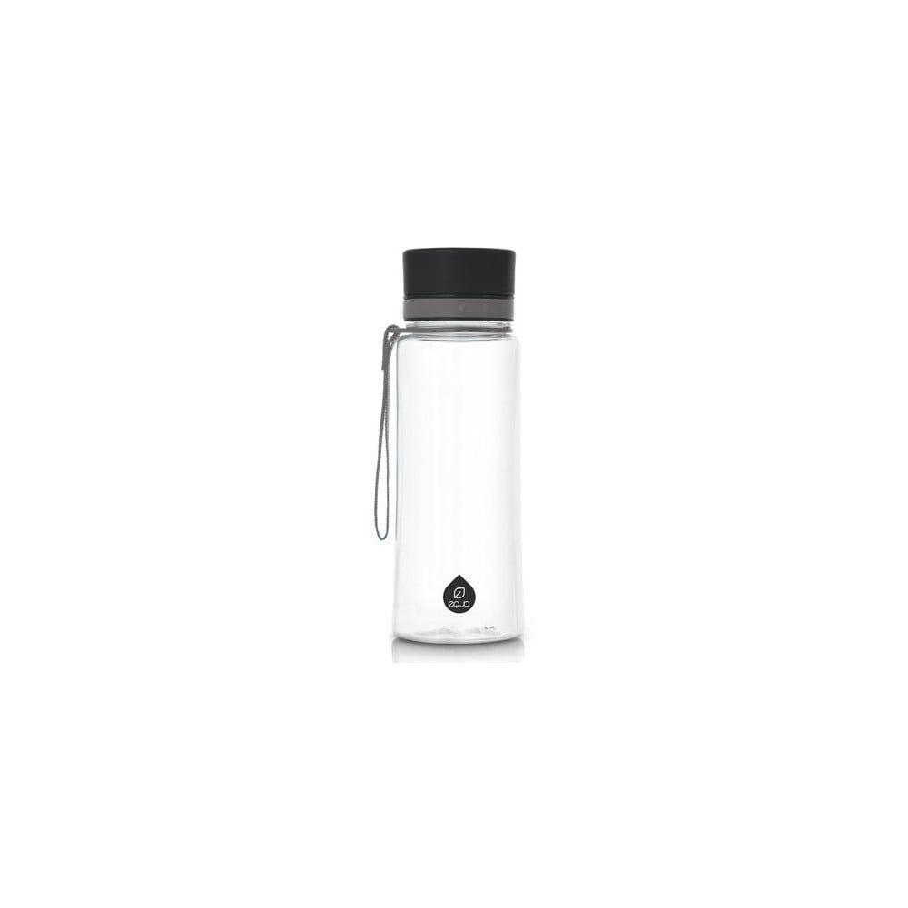 Plastová fľaša Equa Plain Black, 0,6 l - Bonami.sk
