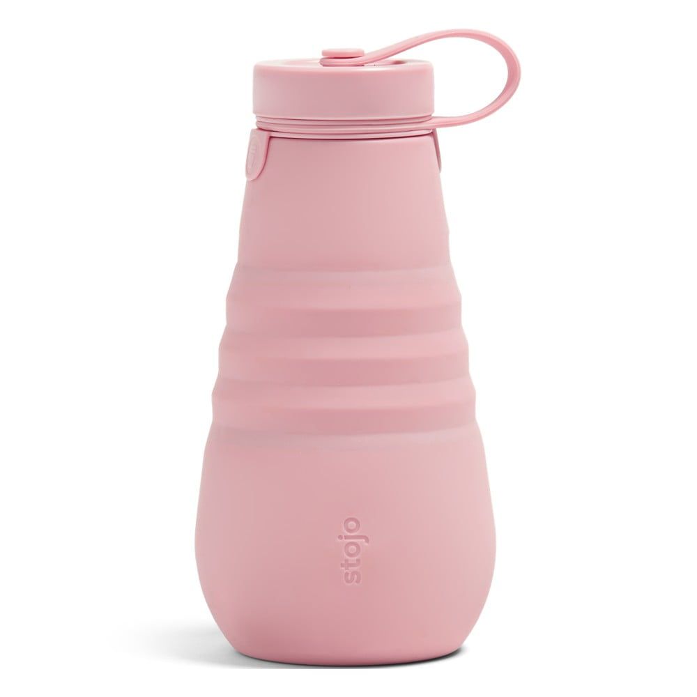 Ružová skladacia fľaša Stojo Bottle Carnation, 590 ml - Bonami.sk