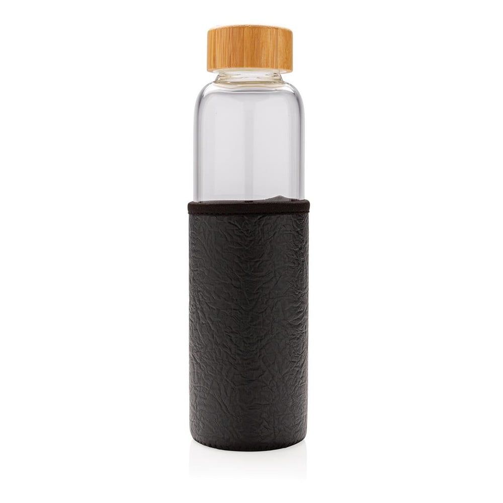 Sklenená fľaša s čiernym úchytom XD Collection, 0,55 l - Bonami.sk