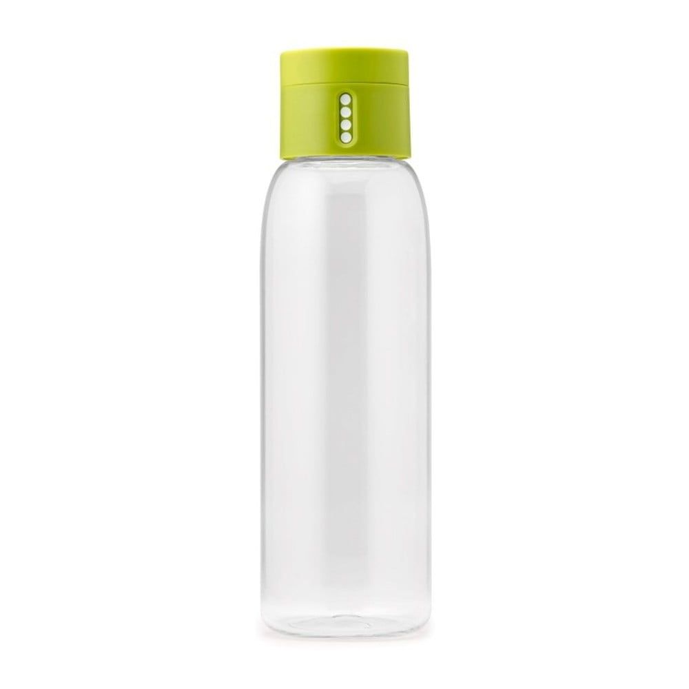 Zelená fľaša s počítadlom Joseph Joseph Dot, 600 ml - Bonami.sk