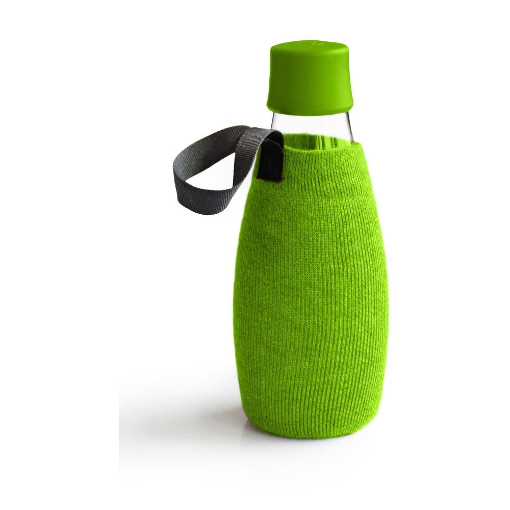Zelený obal na sklenenú fľašu ReTap s doživotnou zárukou, 500 ml - Bonami.sk