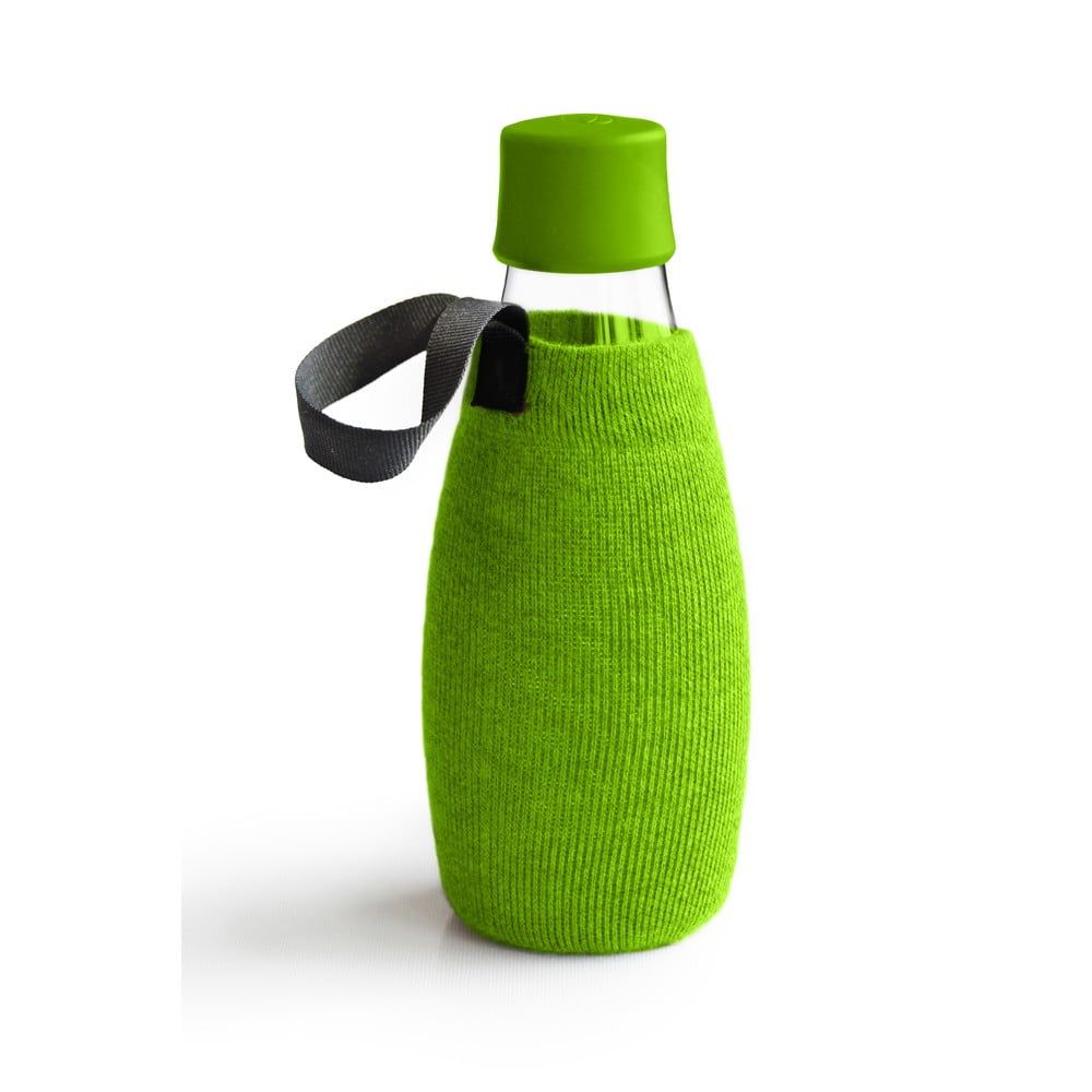 Zelený obal na sklenenú fľašu ReTap s doživotnou zárukou, 300 ml - Bonami.sk