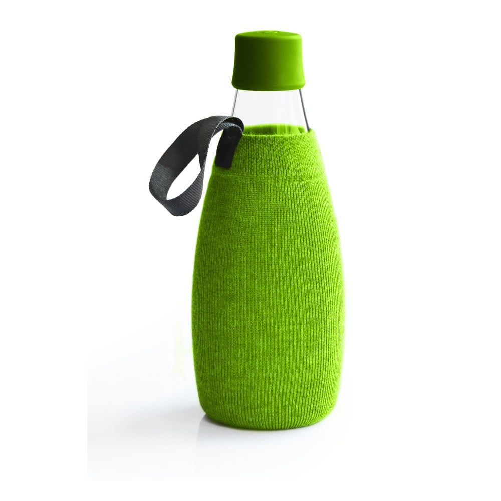 Zelený obal na sklenenú fľašu ReTap s doživotnou zárukou, 800 ml - Bonami.sk