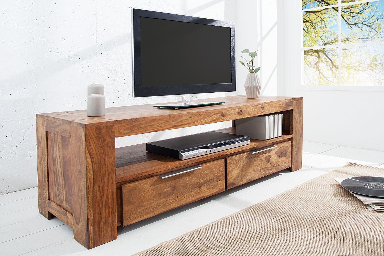 LuxD Luxusný TV stolík Timber masív 135 cm - ESTILOFINA.SK