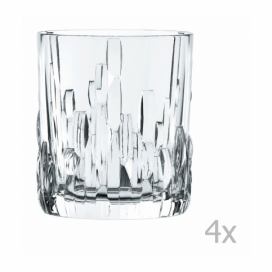 Sada 4 pohárov na whisky z krištáľového skla Nachtmann Shu Fa, 330 ml