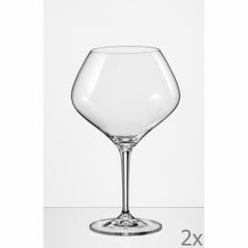 Súprava 2 pohárov na víno Crystalex Amoroso, 470 ml