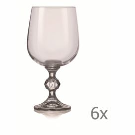 Súprava 6 pohárov na víno Crystalex Claudia, 455 ml