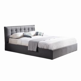 Manželská posteľ s roštom Elsie 160x200 cm - mentolová