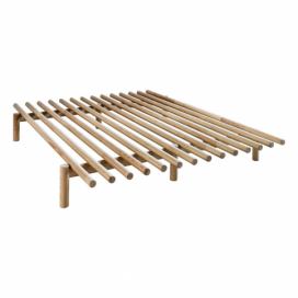 Rám postele z borovicového dreva Karup Design Pace Natural, 180 × 200 cm