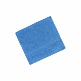 Modrý uterák z čistej bavlny Sky, 30 × 50 cm