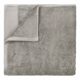 Sivá bavlnená osuška Blomus, 100 x 200 cm