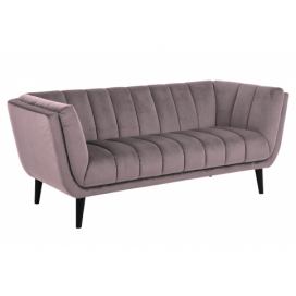 Dkton Dizajnová sedačka Raquel 184 cm ružová - Otvorené balenie