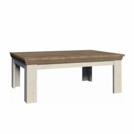 Konferenční stolek, sosna skandinávská / dub divoký, ROYAL LN2 0000086116 Tempo Kondela