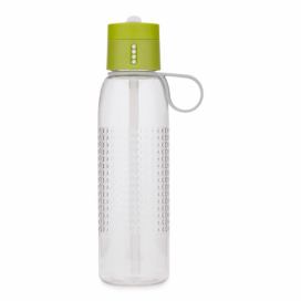 Zelená športová fľaša s počítadlom plnenia Josoph Josoph Dot Active, 750 ml