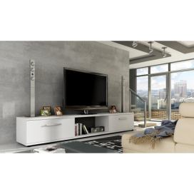 ArtAdrk TV stolík ARIDEA | biela Farba: biely mat / Ar02