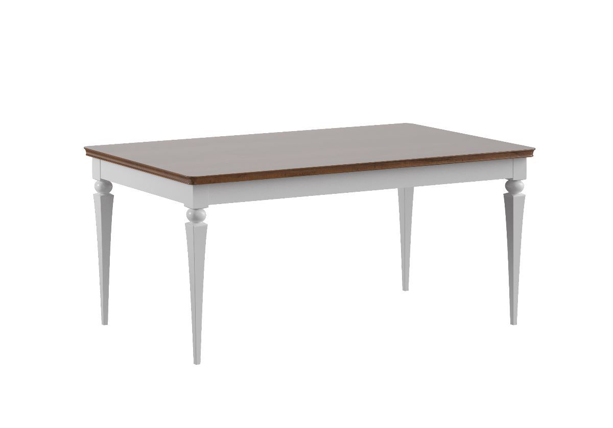 Rozkladací jedálenský stôl Torino TO-S1 - biely vysoký lesk / dub Torino - nabbi.sk