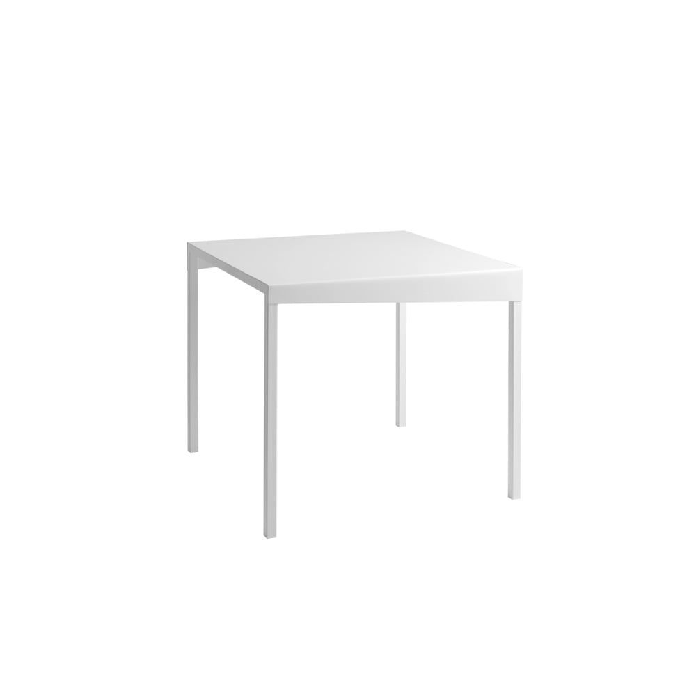 Biely kovový jedálenský stôl Custom Form Obroos, 80 x 80 cm - Bonami.sk