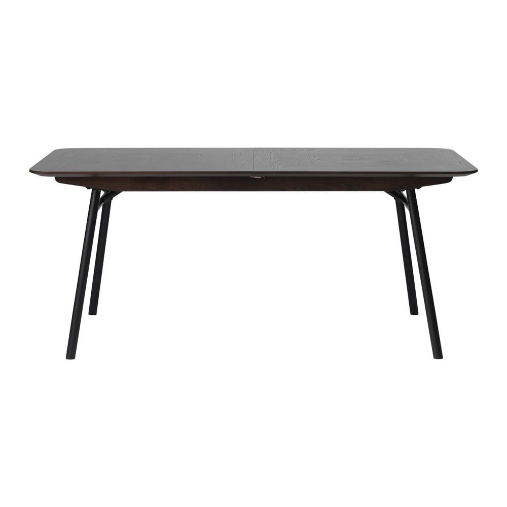 Čierny rozkladací jedálenský stôl Unique Furniture Latina, 180 x 90 cm - Bonami.sk