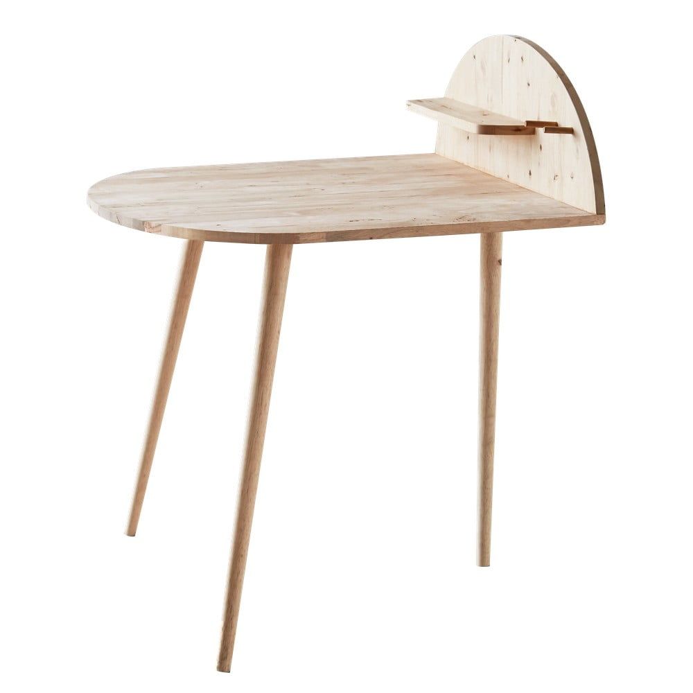 Jedálenský stôl k stene s odkladacou poličkou DEEP Furniture Ted - Bonami.sk