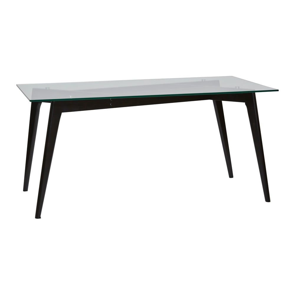 Jedálenský stôl s čiernymi nohami Marckeric Janis, 160 × 90 cm - Bonami.sk