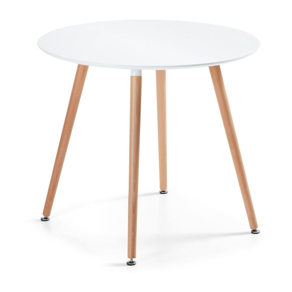 Jedálenský stôl z bukového dreva La Forma Daw, ⌀ 100 cm - Bonami.sk