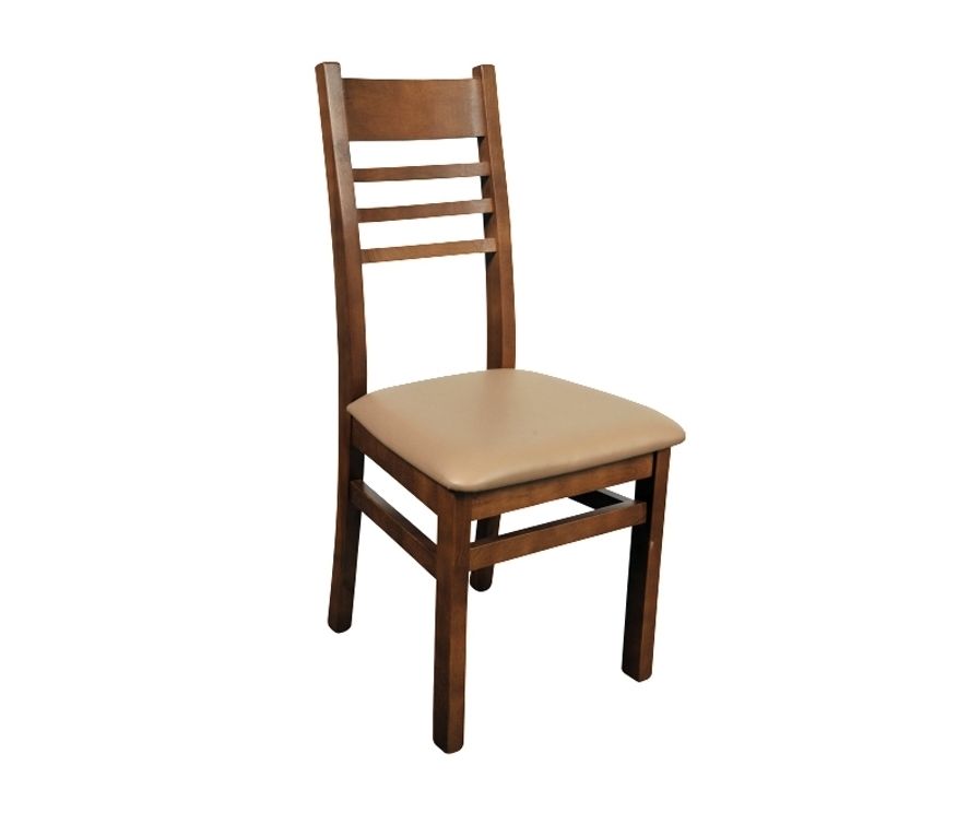 Jedálenská stolička Caro III - drevo D3 / béžová (Magnolia) - nabbi.sk