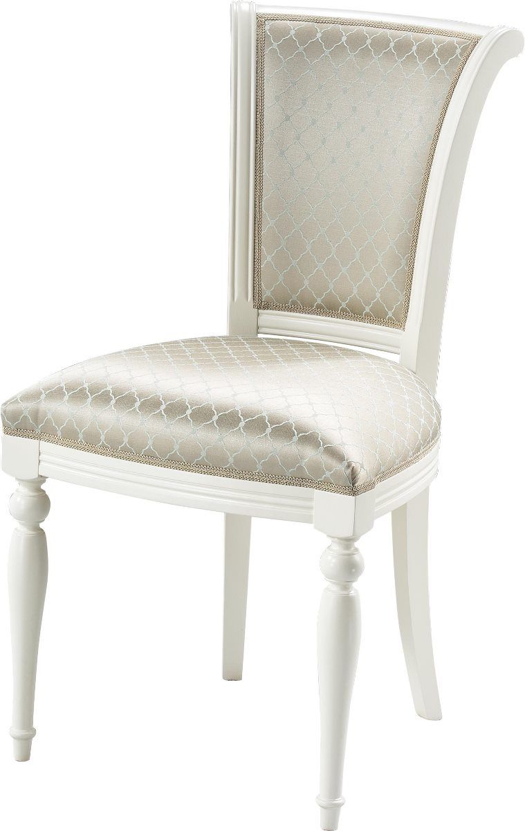 Jedálenská stolička Florencja FL-14 - béžový vzor (A4 1013) / vanilka - nabbi.sk