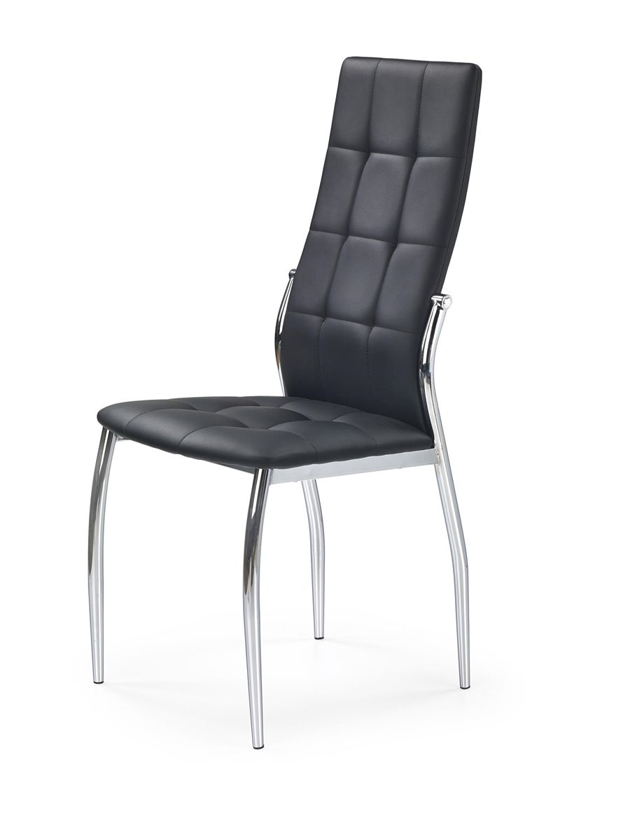 Jedálenská stolička K209 - čierna / chróm - nabbi.sk
