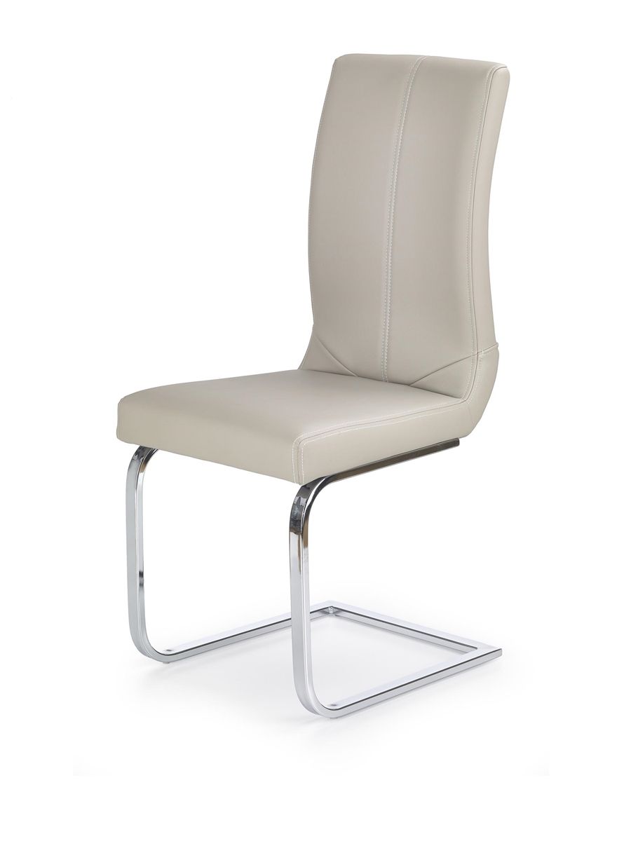 Jedálenská stolička K219 - cappuccino / chróm - nabbi.sk