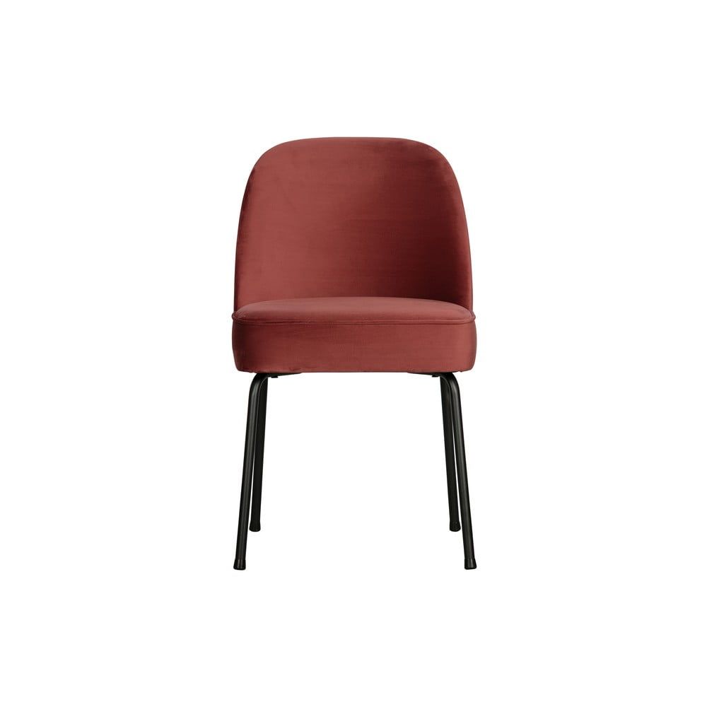 Červená jedálenská stolička BePureHome Vogue Chestnut - Bonami.sk