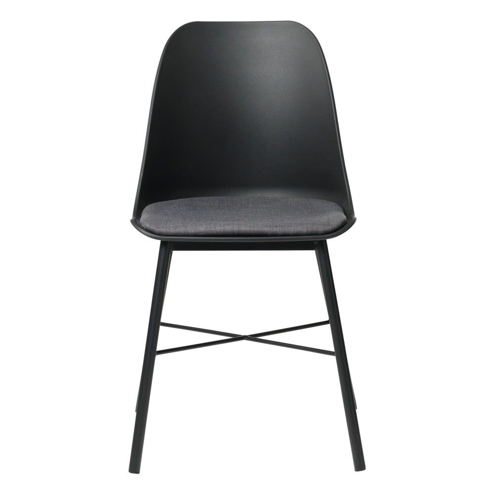 Súprava 2 čierno-sivých stoličiek Unique Furniture Whistler - Bonami.sk